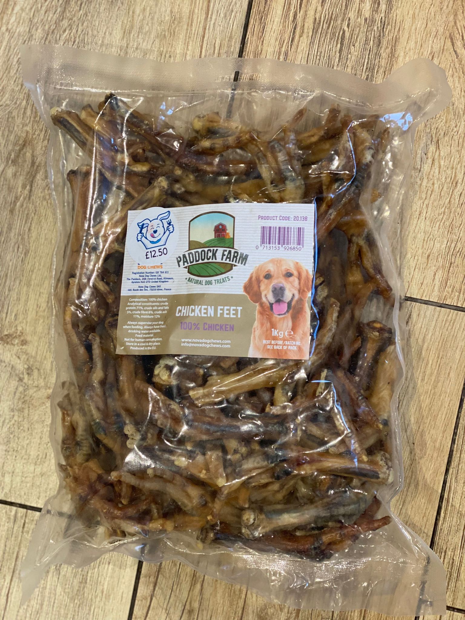 1kg Bag Of Chicken Feet