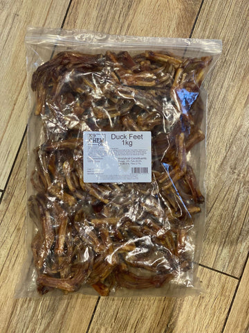 1kg Bag Of Duck Feet